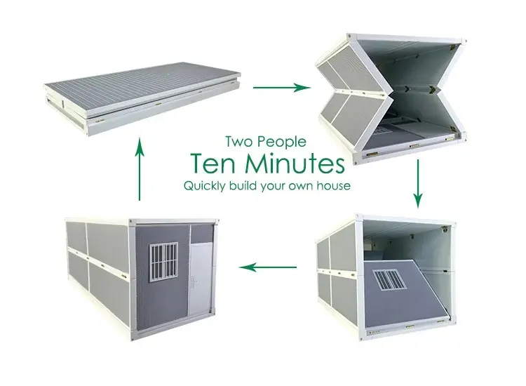 20ft Folding Container House 3oay